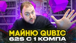 Майню Qubic | 62$ с 1 компа | Инструкция