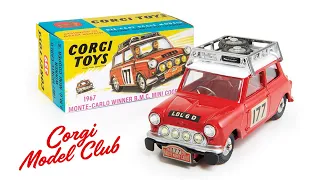 Corgi Model Club - 1967 Mini Cooper S Monte-Carlo Winner