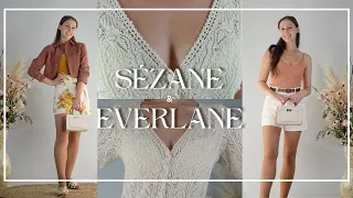 Sézane & Everlane Review ~ Sustainable clothing haul #sezane #everlane #sustainable #style #fashion