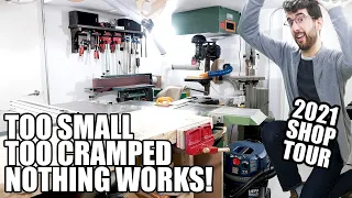 you won't believe the machines I stuffed into my MICRO WORKSHOP - Shop Tour