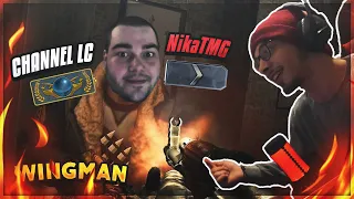 SILVER WITH GLOBAL ELITE | CSGO WINGMAN W/ @ChannelLC