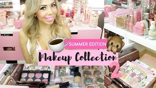 Summer Makeup Collection 2016- Decorating Tips and Vanity Tour PART 2🎀👑💕- SLMissGlam👑💕