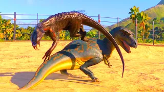 ALBERTOSAURUS vs INDORAPTOR | Battle of The Heroes | 4k ultra graphics