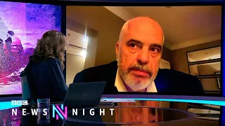 Albanian PM Edi Rama hits out at UK govt for ‘fuelling xenophobia’ towards migrants - BBC Newsnight