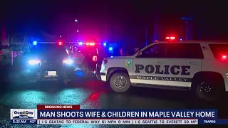 Man shoots wife, their 2 adult children in Maple Valley home