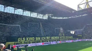 BVB - Wolfsburg  Choreo "Als Kind bin ich meinem Vater gegangen...."