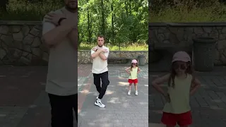 Little girl! Crazy super dance😮