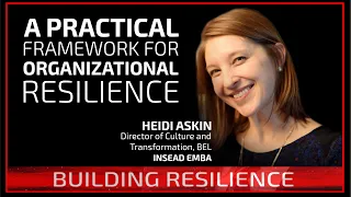 A Practical Framework for Organizational Resilience | Heidi Askin (Bel) - Building Resilience #87