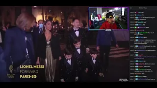 Castro1021 Reacts To Messi Ballon d'or