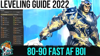 Leveling Guide 80-90 | By Someone Who MAXED ALL in ~3 Weeks