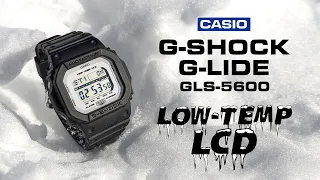 Freeze-testing the Casio G-Shock GLS-5600 - A G-LIDE G-Shock with a low-temp LCD!