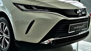 All New 2023 Toyota Harrier 2.0 Luxury white color | Best SUV 5 seats | exterior and interior