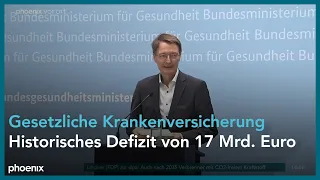 Prof. Karl Lauterbach zu einer möglichen Reform der gesetzlichen Krankenversicherung am 28.06.22