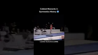 Mic Drop 🫳🏼🎤 Ludmilla Tourischeva 🥶 #gymnast #olympics #olympic #ussr #sports #badass