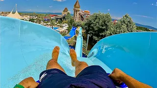 Uphill Water Slide at Aquapark Nessebar