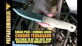 NEW!! Condor Terrasaur: Best New Budget Bushcrafter? (Part 1) - Preparedmind101