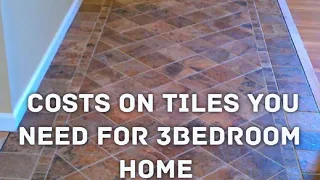 (5.1m) Tiles meka zeweetaga in 3Bedroom Home, Living room, Dinning Room, kitchen,2Bathrooms, 2Shades