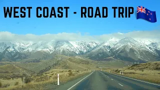 Driving Christchurch to Hokitika | South Island, New Zealand