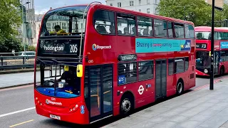 London Bus Route 205 - Paddington to Bow Church - Subtitles