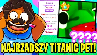 Dostałem TITANIC HIPPOMELON w Pet Simulator X w/ @Num  * NAJDROŻSZY TITANIC *