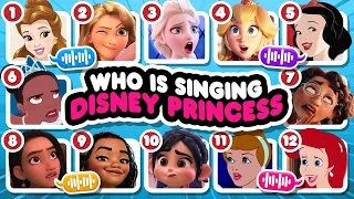 Guess Who's Singing? Guess 40 Disney Princesses | Disney Princess Song Quiz | Elsa, Mirabel, Ariel