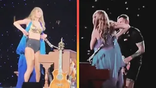 Taylor Swift RIPS Her Dress in Eras Tour Wardrobe Malfunction