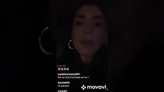 Andreea Tonciu îl jignește pe Maurice Munteanu pe live