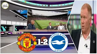 ‘ABSOLUTELY RIDICULOUS’ PAUL SCHOLES'S ANGRY REACTION & MICHAEL OWEN TO MAN UNITED 1-2 BRIGHTON - 4K