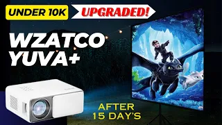 WZATCO Yuva Plus🔥Upgraded Projector Unboxing & Review | 2024🔥Best Budget Full HD projector in India