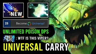 NEW Late Game Universal Carry 100% Poison DPS Brutal Max Speed Viper EZ Counter ALL Dota 2