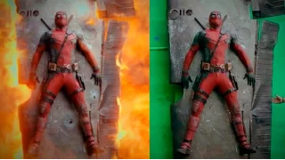 Así se vería DEADPOOL sin efectos especiales