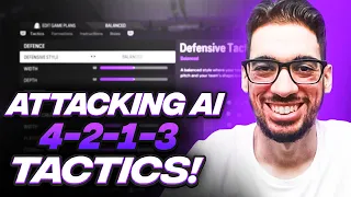 INSANE AI MOVEMENT! 140-0 META 4213 FORMATION & CUSTOM TACTICS | FC 24 ULTIMATE TEAM