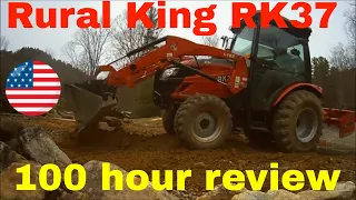 Rural King RK37 (TYM) Tractor 100 hour review