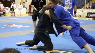 Women's Brazilian Jiu-Jitsu Match - Michelle Welti GQ 2012