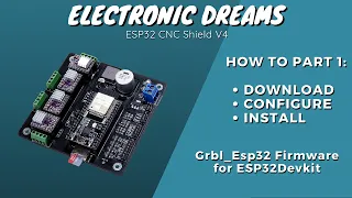 Grbl Esp32 Firmware to ESP32 - Electronic Dreams ESP32 CNC Shield V4