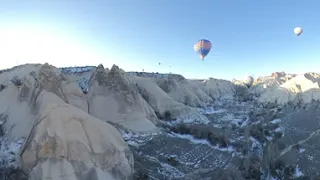 Hot Air Balloon Flight over Cappadocia (Turkey) 360° VR Tour by Super Travels