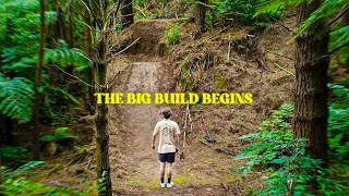 We Are Building A Private MTB Test Trail in Our Backyard!