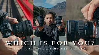 Sony 16-35mm F4 G vs Tamron 20-40mm F2.8 | Which Is For You?