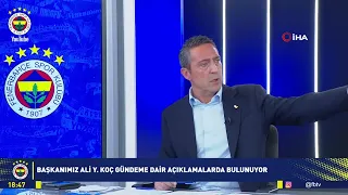 Ali Koç'tan ligden çekilme sözleri!