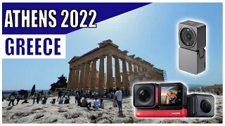 Insta360 One RS vs. DJI Action 2 • Athen 2022 • 4k • Sightseeing in Athens