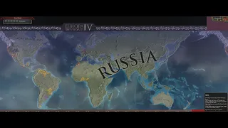 EU4 Muscovy - Russia World Conquest 1.35 pre 1700 Timelapse