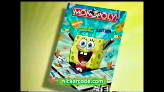 Nick Arcade SpongeBob Monopoly Commercial (2007)