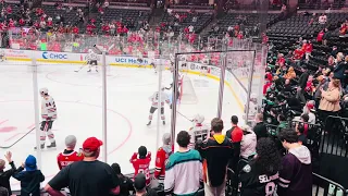 Chicago Blackhawks Warm Up March 21, 2024