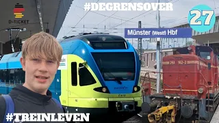 Voor de eerste keer een klein rondje door Duitsland met het Duitsland Ticket | #Degrensover #27