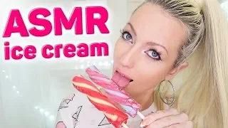 ASMR Popsicle Ice 🍡 Eating Ice Cream (아이스크림 MUKBANG, INTENSE LICKING 먹방) ASMR Soft Eating Sounds