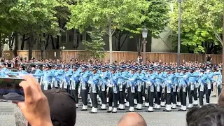 Bastille 2 practice by Indian troop before marching