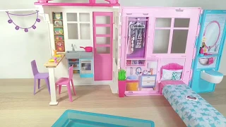 UNBOXING!!New Barbie House. Rumah Baru Boneka. Nueva casa de Barbie.
