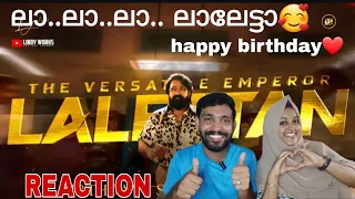 Mohanlal Birthday Mashup Reaction | Linoy Works Mohanlal Mashup Lalettan Reactionvideo