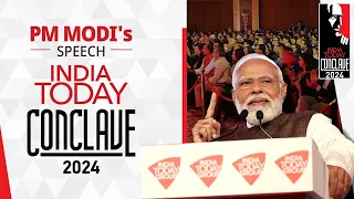PM Modi addresses India Today Conclave 2024