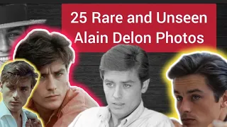 25 Rare and Unseen Alain Delon Photos 💖